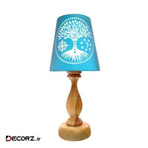 آباژور رومیزی برگ صدق طرح درخت زندگی کد AB06