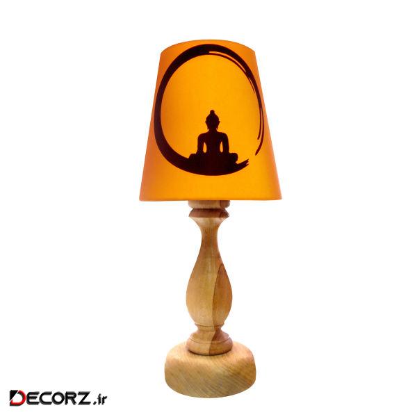 آباژور رومیزی برگ صدق طرح ذن کد AB03