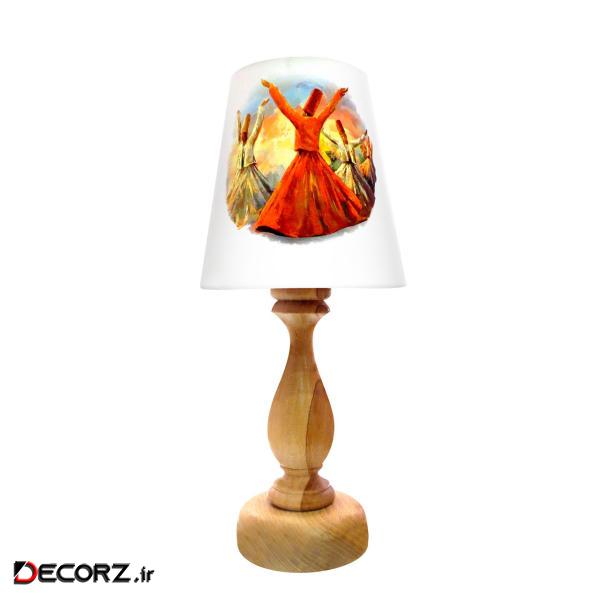 آباژور رومیزی برگ صدق طرح سماع کد AB14 آباژور رومیزی برگ صدق طرح سماع کد AB14