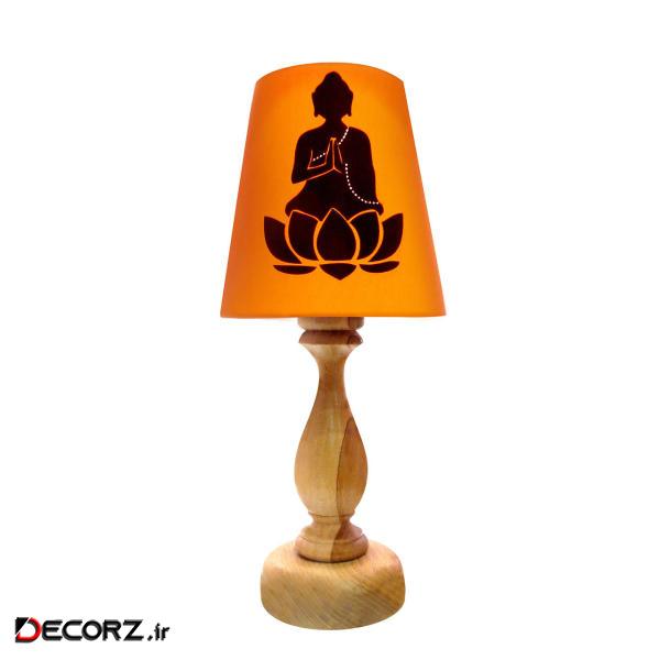 آباژور رومیزی برگ صدق طرح لوتوس کد AB011 آباژور رومیزی برگ صدق طرح لوتوس کد AB011
