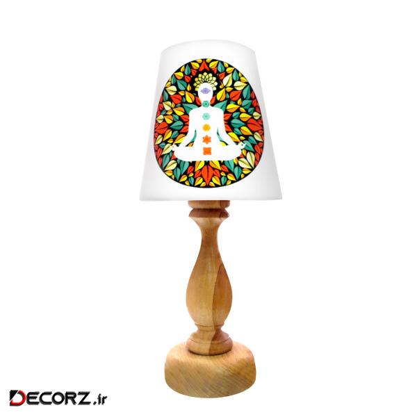 آباژور رومیزی برگ صدق طرح مراقبه در پاییز کد AB28 آباژور رومیزی برگ صدق طرح مراقبه در پاییز کد AB28