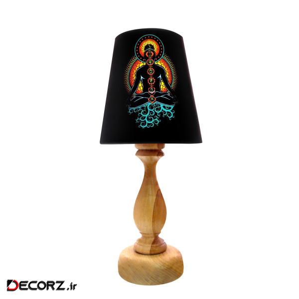 آباژور رومیزی برگ صدق طرح هفت چاکرا کد AB02 آباژور رومیزی برگ صدق طرح هفت چاکرا کد AB02