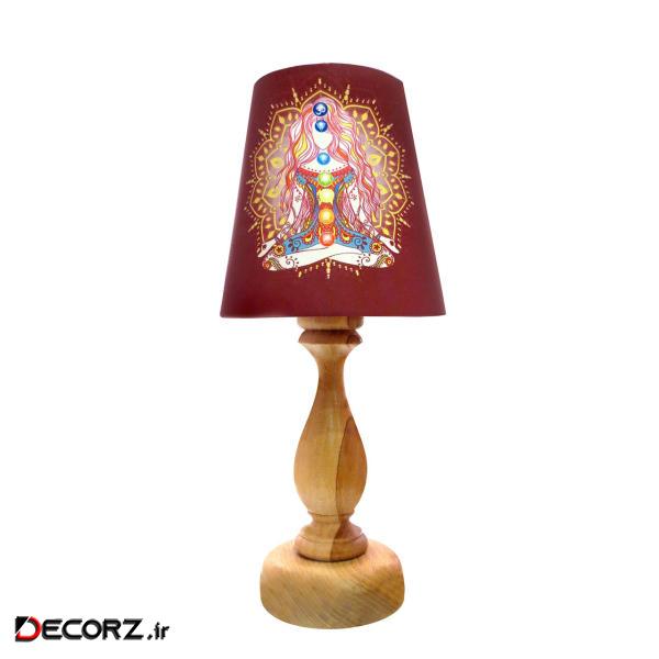 آباژور رومیزی برگ صدق طرح هیپی کد AB012 آباژور رومیزی برگ صدق طرح هیپی کد AB012