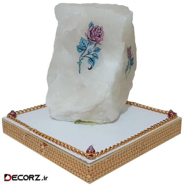 آباژور رومیزی سنگ نمک مدل S-2013 آباژور رومیزی سنگ نمک مدل S-2013