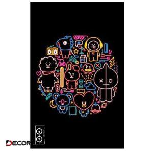 استیکر طرح BT21