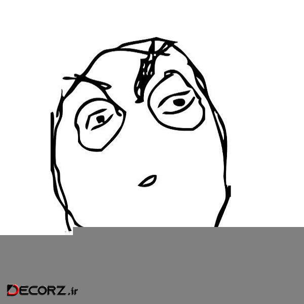 استیکر طرح meme face 1