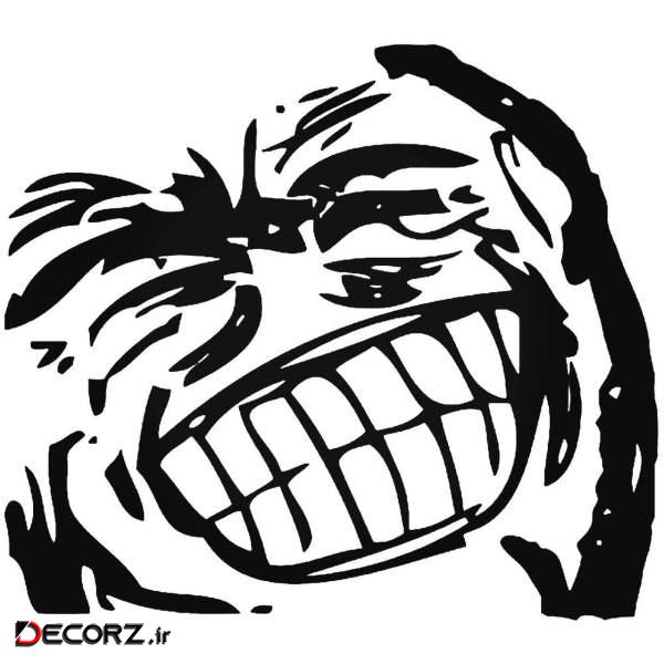 استیکر طرح meme face 9