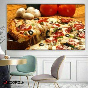 استیکر طرح پیتزا کد TFB192