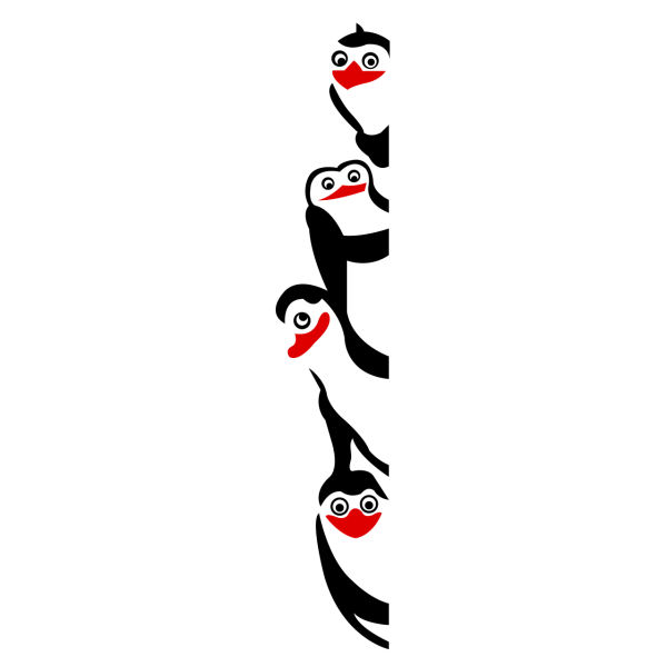 استیکر ویان طرح ماداگاسکار