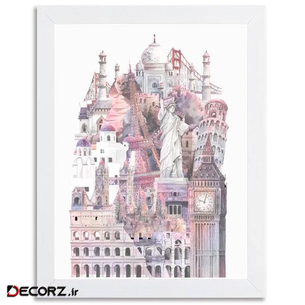تابلو دکوما مدل DD039-W