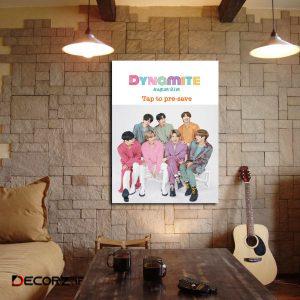 تابلو شاسی مدل bts dynamite کد ۱