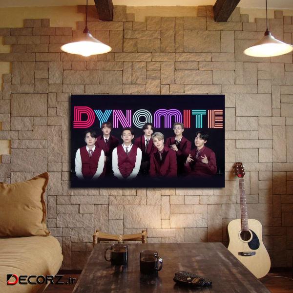 تابلو شاسی مدل bts dynamite کد 11