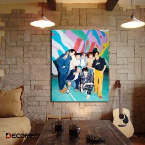تابلو شاسی مدل bts dynamite کد ۱۶