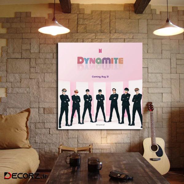 تابلو شاسی مدل bts dynamite کد 2