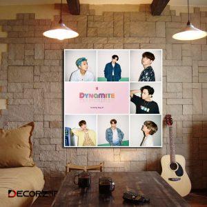 تابلو شاسی مدل bts dynamite کد ۲۱