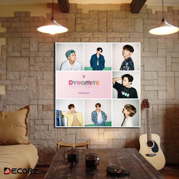 تابلو شاسی مدل bts dynamite کد 21