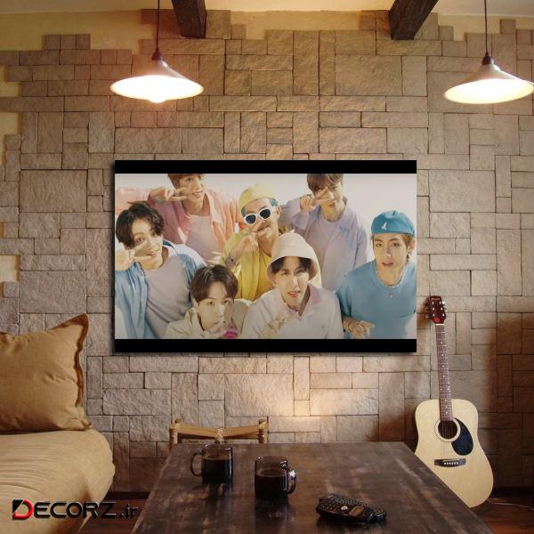 تابلو شاسی مدل bts dynamite کد 23