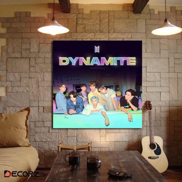 تابلو شاسی مدل bts dynamite کد 25