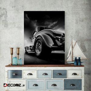 تابلو شاسی مدل اتومبیل کلاسیک کد AR7195