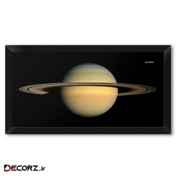 تابلو فنچ آرت طرح سیاره زحل کد SKY114
