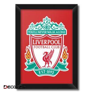 تابلو فنچ آرت طرح لیورپول Liverpool کد UNK115-B