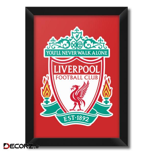 تابلو فنچ آرت طرح لیورپول Liverpool کد UNK115-B