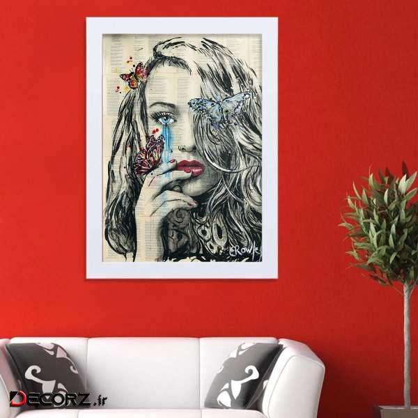 تابلو گالری استاربوی طرح اشک مدل هنری HL331 تابلو گالری استاربوی طرح اشک مدل هنری HL331