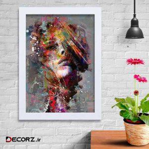 تابلو   گالری استاربوی طرح انتزاعی مدل هنری KL188