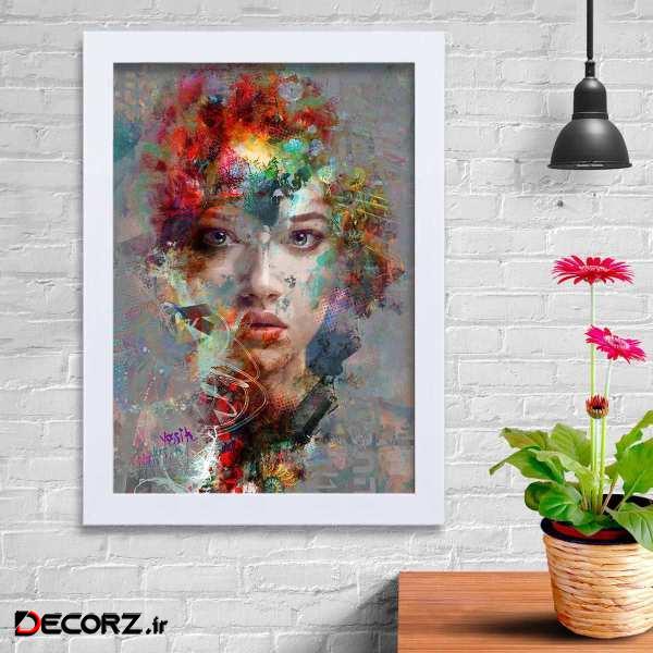 تابلو   گالری استاربوی طرح انتزاعی مدل هنری KL191