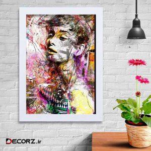 تابلو   گالری استاربوی طرح انتزاعی مدل هنری KL199