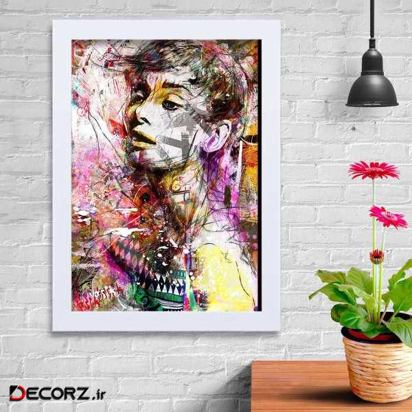 تابلو   گالری استاربوی طرح انتزاعی مدل هنری KL199