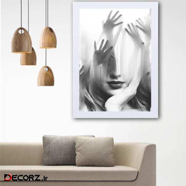 تابلو گالری استاربوی طرح تنهایی مدل هنری 71