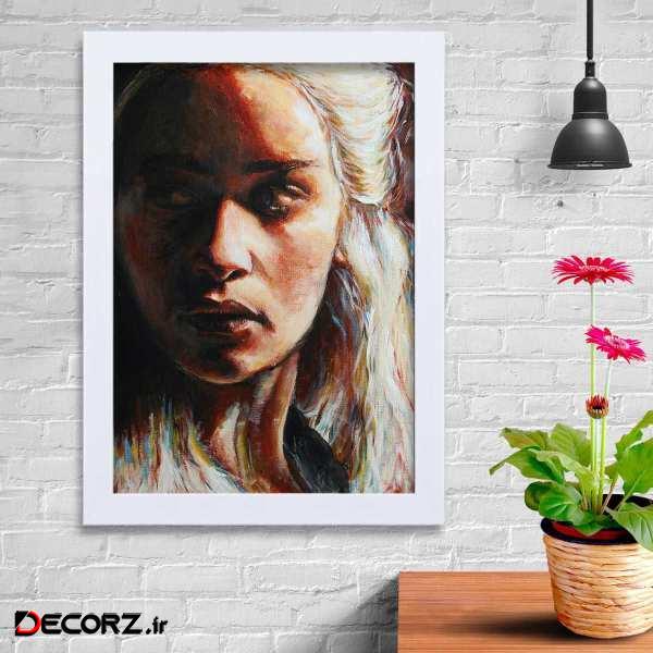 تابلو گالری استاربوی طرح دنریس تارگرین مدل هنری KL92 تابلو گالری استاربوی طرح دنریس تارگرین مدل هنری KL92