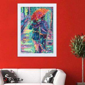 تابلو  گالری استاربوی طرح عاشقانه مدل هنری HL274