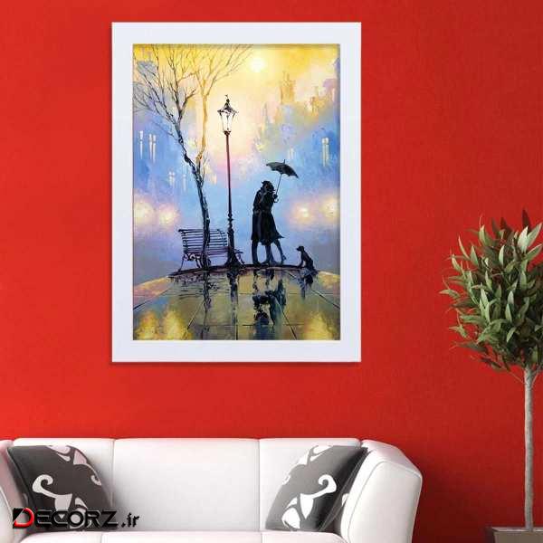 تابلو گالری استاربوی طرح عاشقانه مدل هنری HL334 تابلو گالری استاربوی طرح عاشقانه مدل هنری HL334