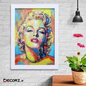 تابلو   گالری استاربوی طرح مرلین مونرو مدل هنری KL156
