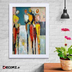 تابلو   گالری استاربوی طرح مفهومی مدل هنری KL155