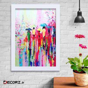 تابلو   گالری استاربوی طرح چتر مدل هنری KL202