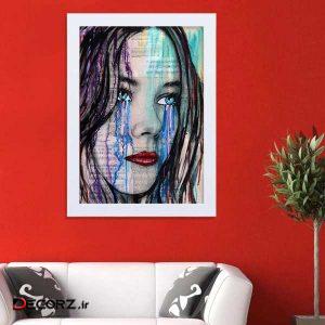تابلو   گالری استاربوی طرح گریه مدل هنری HL322