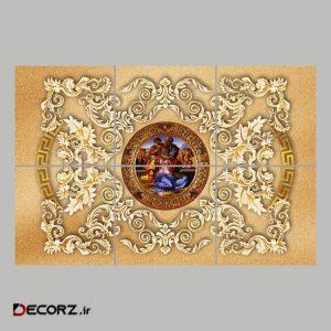 تایل سقفی آسمان مجازی مدل AY32004 سایز ۶۰*۶۰ مجموعه شش عددی