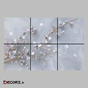 تایل سقفی آسمان مجازی مدل AY32006 سایز ۶۰*۶۰ مجموعه شش عددی