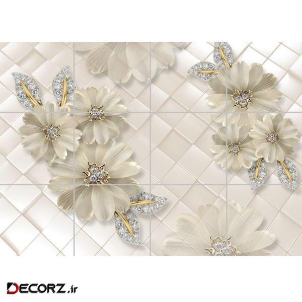 تایل سقفی مدل AY43001 سایز 60*60 مجموعه 12 عددی تایل سقفی مدل AY43001 سایز 60*60 مجموعه 12 عددی