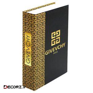 جعبه دکوری مدل کتاب دکوراتیو کد GLD GV 02