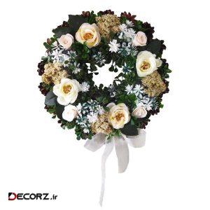 حلقه گل مصنوعی دکوفلاورز مدل HM24