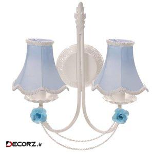 دیوارکوب دو شعله فورژسازان مدل رز