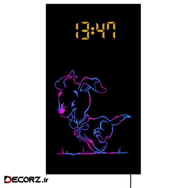 ساعت دیواری دیجیتال مدل هاپی بلا کد 01 ساعت دیواری دیجیتال مدل هاپی بلا کد 01