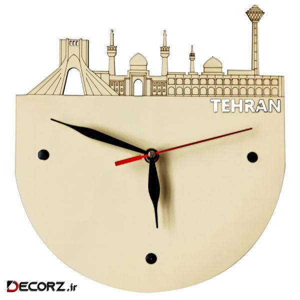 ساعت دیواری مدل تهران کد 1003