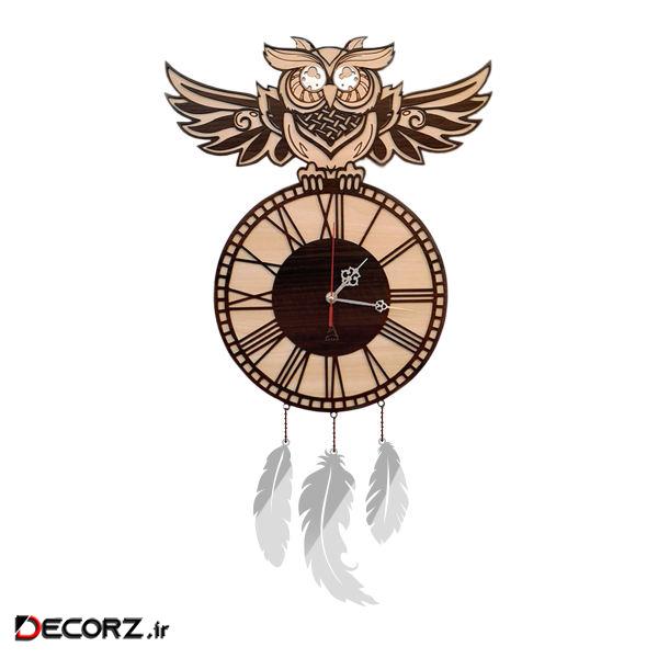 ساعت دیواری مدل جغد کد 18001 ساعت دیواری مدل جغد کد 18001