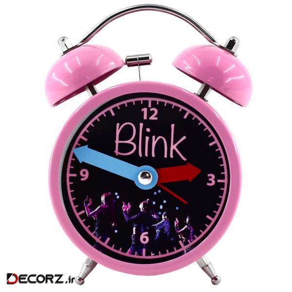 ساعت رومیزی طرح گروه بلک پینک کد Blink