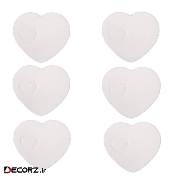 ضربه گیر در مدل heart 66 بسته6عددی ضربه گیر در مدل heart 66 بسته6عددی